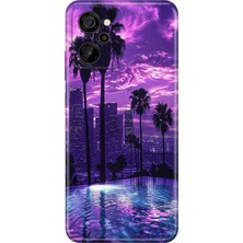 Casper Via M40 - M45 Kılıf Desenli Baskılı Tpu Rubber Kapak Landscape