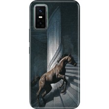Senada Infinix Gt 30 Pro Kılıf Desenli Baskılı Tpu Rubber Kapak Horse