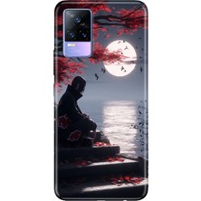 Adasena Vivo V21E Kılıf Desenli Baskılı Tpu Rubber Kapak Yakuza