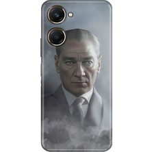 Senada Vivo Y18 Kılıf Desenli Baskılı Tpu Rubber Kapak Atatürk 1938