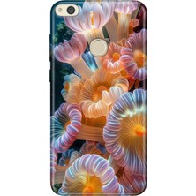 Adasena Huawei P9 Lite 2017 Kılıf Desenli Baskılı Tpu Rubber Kapak Okyanustaki Hayat