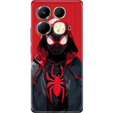 Infinix Note 40 4g Kılıf Desenli Baskılı Tpu Rubber Kapak Retrospider