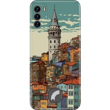 Senada Reeder S19 Max Pro S Kılıf Desenli Baskılı Tpu Rubber Kapak Galata