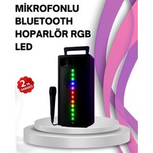 Arthurs Renkli Işıklı Bluetooth Hoparlör – Taşınabilir, Güçlü Ses Performansı