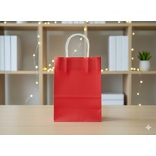 Ta-Fu Global 18X8X24 Desenli Renkli Karton Çanta 25 Adet