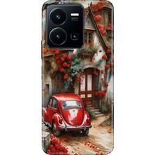 Senada Vivo Y22S Y35 Kılıf Desenli Baskılı Tpu Rubber Kapak Aşk Yuvası