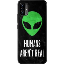 Senada Reeder P13 Blue Max Pro Lite 2022 Kılıf Desenli Baskılı Tpu Rubber Kapak Humans