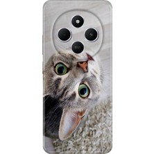 Senada Xiaomi Redmi A4 5g Kılıf Desenli Baskılı Tpu Rubber Kapak Evdeki Kedi