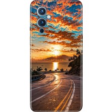 Adasena Oneplus 9 Kılıf Desenli Baskılı Tpu Rubber Kapak Manzaram