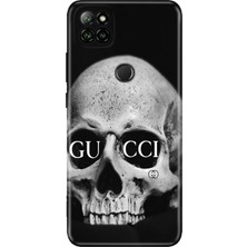 Casper Via E30 Kılıf Desenli Baskılı Tpu Rubber Kapak Skull Fashion