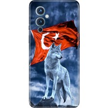 Adasena Oneplus 9 Kılıf Desenli Baskılı Tpu Rubber Kapak Türk Tc