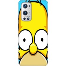 Adasena Oneplus 9 Pro Kılıf Desenli Baskılı Tpu Rubber Kapak Simpsonface