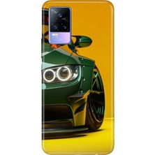 Senada Vivo V21E Kılıf Desenli Baskılı Tpu Rubber Kapak Angel Eyes