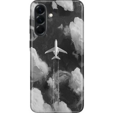 Senada Samsung Galaxy A56 Kılıf Desenli Baskılı Tpu Rubber Kapak Bulutların Arasında