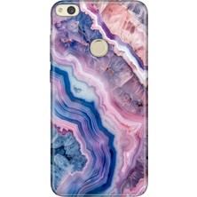 Senada Huawei P9 Lite 2017 Kılıf Desenli Baskılı Tpu Rubber Kapak Flues Ametist