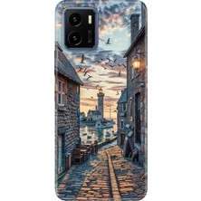 Senada Vivo Y15S Kılıf Desenli Baskılı Tpu Rubber Kapak Kasabam
