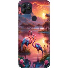 Senada General Mobile Gm 22 -22S Kılıf Desenli Baskılı Tpu Rubber Kapak FLAMINGO888