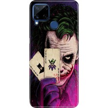 Senada Realme C21Y - C25Y Kılıf Desenli Baskılı Tpu Rubber Kapak Joker-Retro
