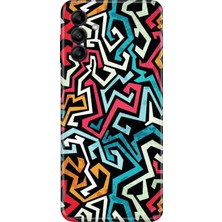 Senada Samsung Galaxy A05S Kılıf Desenli Baskılı Tpu Rubber Kapak Graffiti