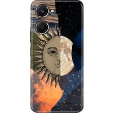 Vivo Y18 Kılıf Desenli Baskılı Tpu Rubber Kapak Sunny