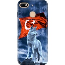 Adasena General Mobile Gm 8 Go Kılıf Desenli Baskılı Tpu Rubber Kapak Türk Tc