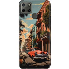 Adasena iPhone 7 Plus - 8 Plus Kılıf Desenli Baskılı Tpu Rubber Kapak Küba