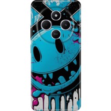 Adasena Xiaomi Redmi A4 5g Kılıf Desenli Baskılı Tpu Rubber Kapak Vintage Wall