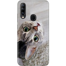 Senada General Mobile Gm 20 Pro Kılıf Desenli Baskılı Tpu Rubber Kapak Evdeki Kedi