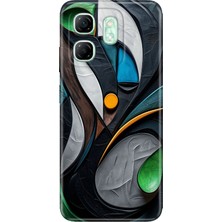 Senada Infinix Hot 50I - Smart 9 Kılıf Desenli Baskılı Tpu Rubber Kapak Fortuna