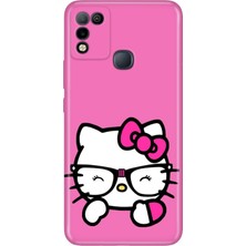 Senada Infinix Hot 10 Play Kılıf Desenli Baskılı Tpu Rubber Kapak Kitty/go