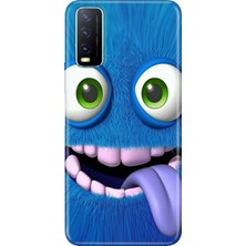Senada Vivo Y11S Y20 Y20S Kılıf Desenli Baskılı Tpu Rubber Kapak Bluemonster