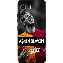 Senada Tecno Camon 40 4g Kılıf Desenli Baskılı Tpu Rubber Kapak Aşkınolayım
