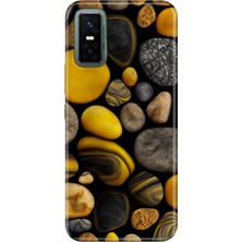 Adasena Infinix Gt 30 Pro Kılıf Desenli Baskılı Tpu Rubber Kapak Renkli Taşlar