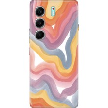Senada Tecno Camon 40 Pro 5g Kılıf Desenli Baskılı Tpu Rubber Kapak Flurr