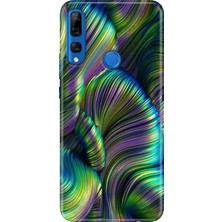Senada Huawei Y9 Prime 2019 Kılıf Desenli Baskılı Tpu Rubber Kapak Holographic