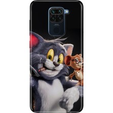 Senada Xiaomi Redmi Note 9 Kılıf Desenli Baskılı Tpu Rubber Kapak Jerry And-Tom