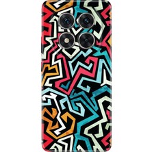 Senada Xiaomi Redmi Note 14 Pro 5g Kılıf Desenli Baskılı Tpu Rubber Kapak Graffiti