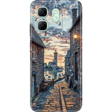Senada Infinix Hot 50I - Smart 9 Kılıf Desenli Baskılı Tpu Rubber Kapak Kasabam