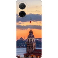 Senada Xiaomi Redmi A5 Kılıf Desenli Baskılı Tpu Rubber Kapak Kız Kulesi