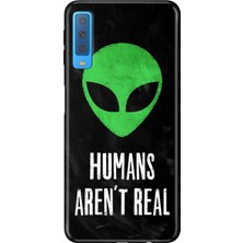 Senada Samsung Galaxy A7 2018 Kılıf Desenli Baskılı Tpu Rubber Kapak Humans