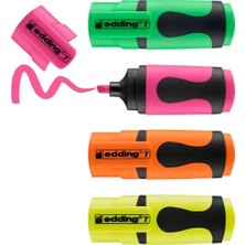 Storemax Edding 7 Mini Fosforlu Kalem 4'lü Set Karışık