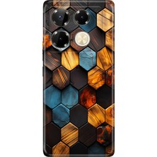 Adasena Infinix Note 40 Pro 5g Kılıf Desenli Baskılı Tpu Rubber Kapak Petek