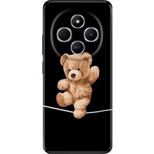 Adasena Xiaomi Redmi A4 5g Kılıf Desenli Baskılı Tpu Rubber Kapak Teddybear Cambaz
