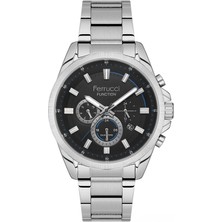 Ferrucci Gümüş Çelik Kordon Erkek Kol Saati L03340M.01