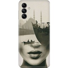 Senada Samsung Galaxy A14 Kılıf Desenli Baskılı Tpu Rubber Kapak Istanbul