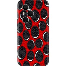 Adasena Honor 400 Pro Kılıf Desenli Baskılı Tpu Rubber Kapak Kremalı