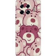 Senada Tecno Spark 20 Pro Plus+ Kılıf Desenli Baskılı Tpu Rubber Kapak Ayıcık Pattern