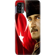 Reeder P13 Blue Max Pro Lite 2022 Kılıf Desenli Baskılı Tpu Rubber Kapak Mustafa Kemal