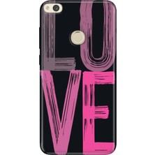 Adasena Huawei P9 Lite 2017 Kılıf Desenli Baskılı Tpu Rubber Kapak Love2