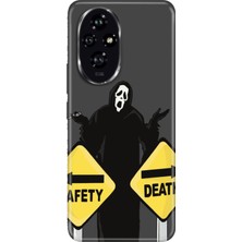 Adasena Honor 200 Pro Kılıf Desenli Baskılı Tpu Rubber Kapak Safety